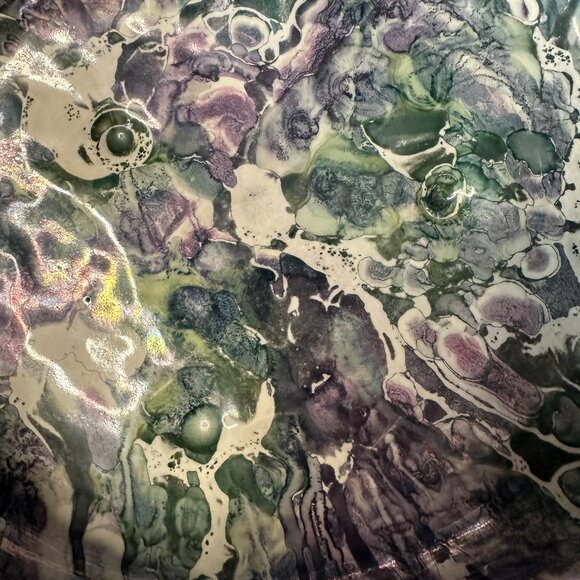 McCoy Cascade Line Pottery Heart Kidney Shape Glazed Pottery 1960’s MCM Vintage - Picture 7 of 11